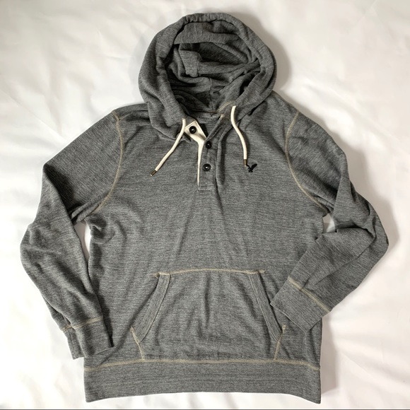 American Eagle Outfitters Other - AE grey long sleeve pull over with hood